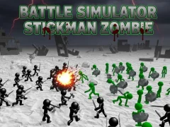Joc Battle Simulator Stickman Zombie en línia