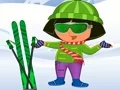 Joc Dora Ski Dress up en línia