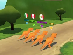 Joc Dinosaur Shifting Run en línia