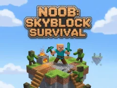 Joc Noob: Skyblock Survival en línia