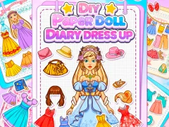 Joc Diy Paper Doll Diary Dress Up en línia