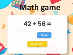 Joc Math game en línia