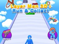 Joc Layer Man 3d Run Collect en línia