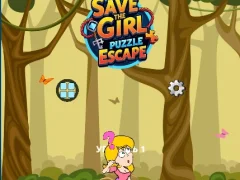 Joc Save the Girl Puzzle Escape en línia