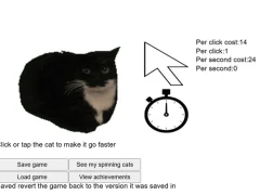 Joc Spinning Cat Clicker en línia