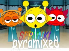 Joc Sprunki Pyramixed: Squid Game en línia