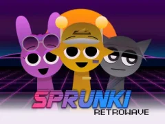 Joc Sprunki Retrowave en línia