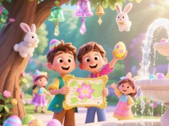 Joc Find The Differences: Easter Egg Hunt en línia