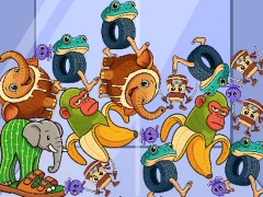 Joc Italian Brainrot: Animals Merge Puzzle en línia