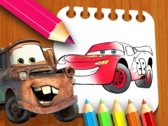 Joc Cars Coloring Book en línia