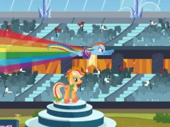 Joc My Little Pony Rainbow Power Equestria Dash en línia