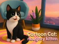 Joc Cartoon Сat: naughty kitten en línia