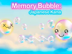 Joc Memory Bubble: Japanese Kana en línia