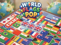 Joc World Flags Pop en línia