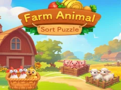 Joc Farm Animal Sort Puzzle en línia