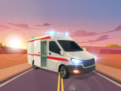 Joc Ambulance Traffic Drive en línia