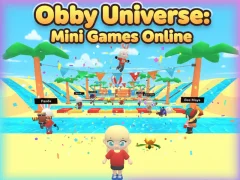 Joc Obby Universe: Mini Games Online en línia