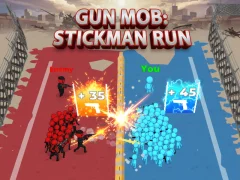 Joc Gun Mob: Stickman Run en línia