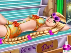 Joc Goldie Princess Tanning en línia