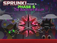 Joc Sprunki Phase 5: The Blackened Killer en línia