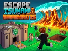 Joc Escape Tsunami for Brainrots en línia