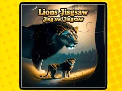 Joc Lions Jigsaw Jigsaw en línia