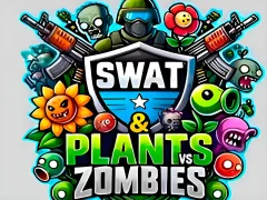 Joc SWAT & Plants vs Zombies en línia