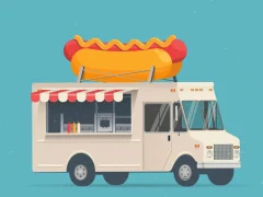 Joc Food Trucks Jigsaw en línia