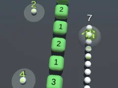 Joc Snake 3D Block en línia