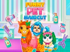 Joc Funny Pet Haircut en línia