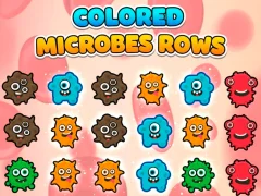 Joc Colored Microbes Rows en línia