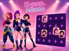 Joc K-pop. Memo en línia