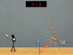 Joc Stick Figure Badminton 3 en línia