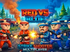 Joc Red vs Blue. Strike Shooter Multiplayer en línia