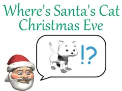 Joc Where's Santa's Cat Christmas Eve en línia