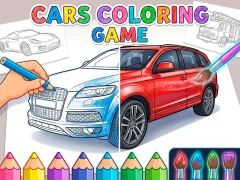 Joc Cars Coloring Game en línia
