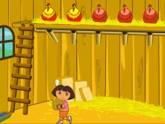 Joc Dora The explorer Saves the Farm en línia