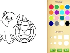 Joc Halloween Coloring Book en línia