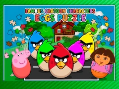 Joc Famous Cartoon Characters Eggs en línia