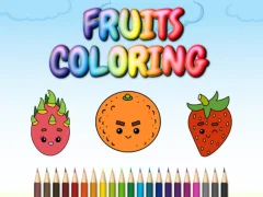 Joc FRUITS COLORING en línia
