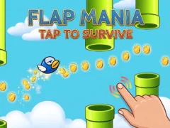 Joc Flap Mania Tap to Survive en línia