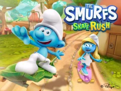Joc The Smurfs Skate Rush en línia
