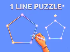 Joc 1 Line Puzzle en línia