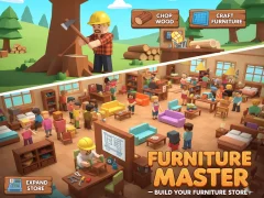 Joc Furniture Master – Build Your Furniture Stor en línia