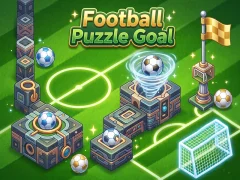 Joc Football Puzzle Goal en línia