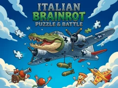 Joc Italian Brainrot: Puzzle & Battle en línia