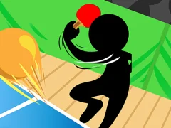 Joc Stickman Ping Pong en línia