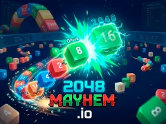 Joc 2048 Mayhem.io en línia