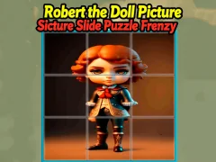 Joc Robert the Doll Picture Slide Puzzle Frenzy en línia