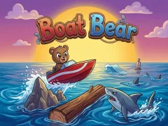 Joc Boat Bear en línia